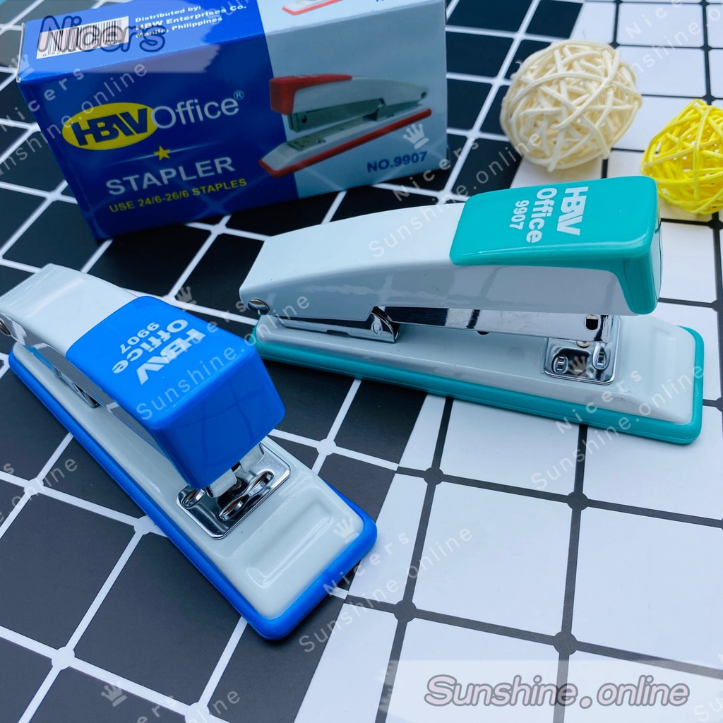 #9907 HBW stapler use 24/4-26/6 staples | Shopee Philippines