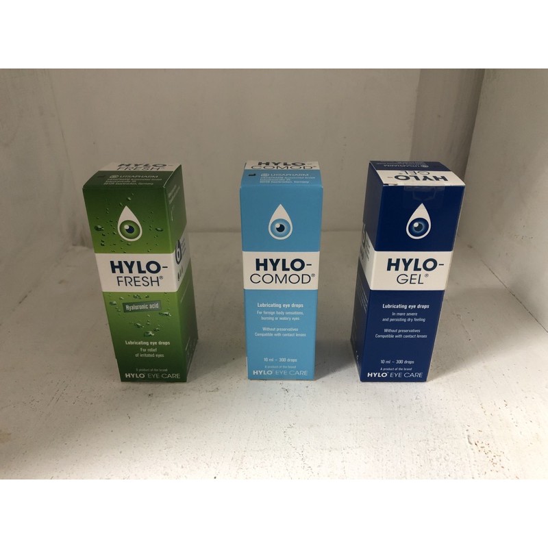 Hylo (Fresh, Comod, Gel, Care) Lubricant Eye Drops Shopee Philippines