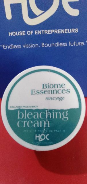 biome essence bleaching cream