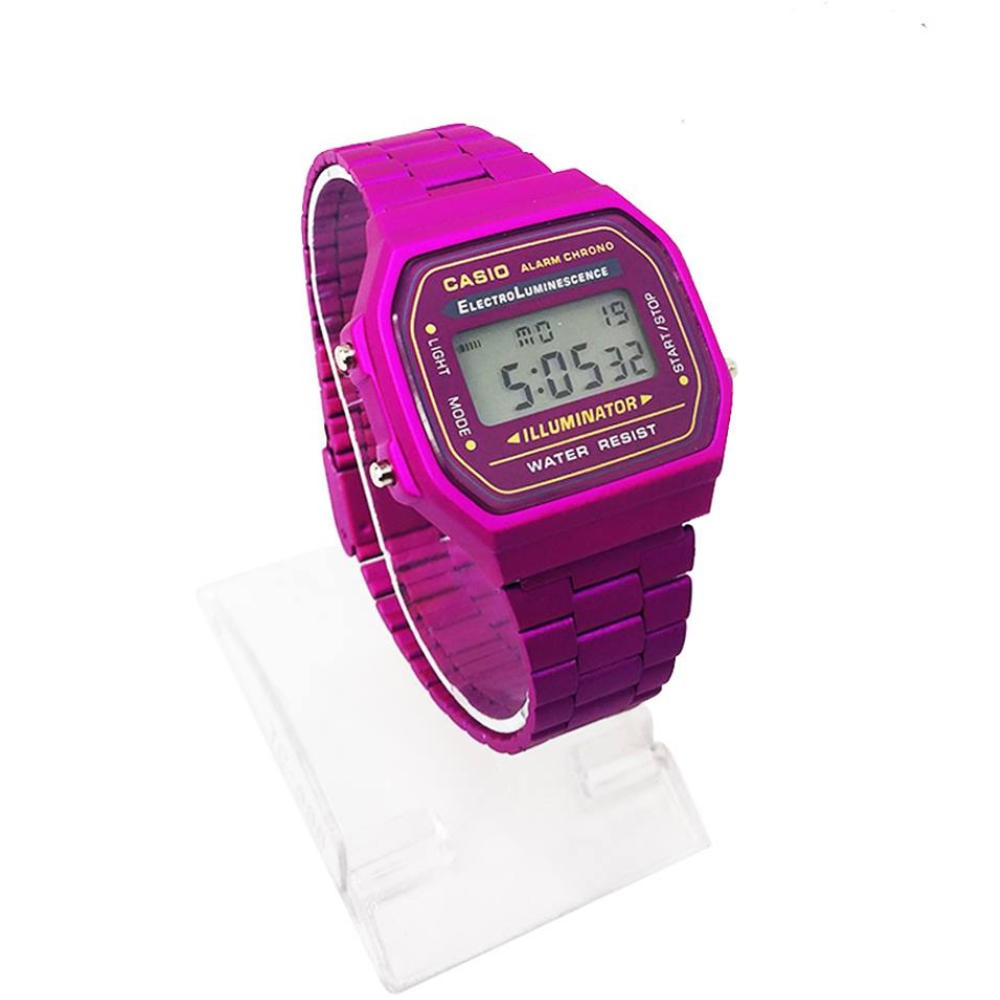 casio vintage purple