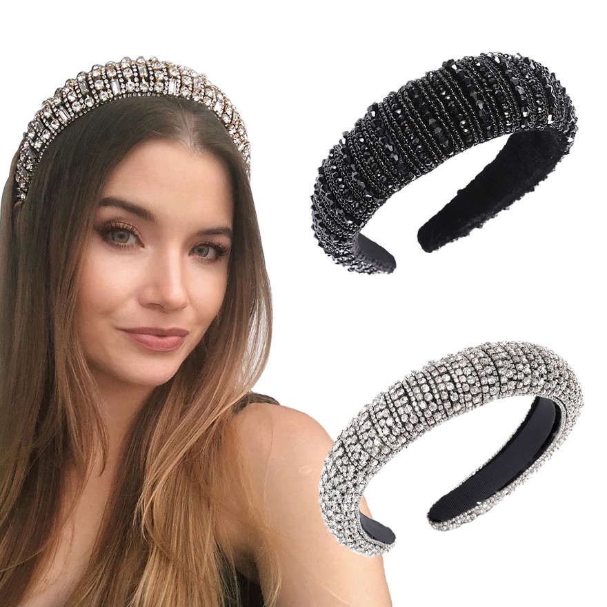 crystal hair band