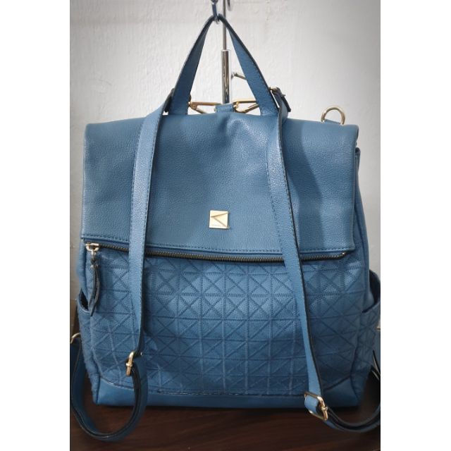 lulu castagnette leather backpack