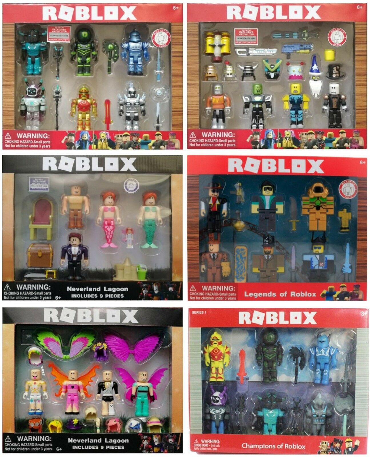 Roblox Game Figure Oyuncak Champion Robot Mermaid Playset Action Mini Figure Toy Gift Shopee Philippines - roblox neverland lagoon includes 9 pieces mix match parts new