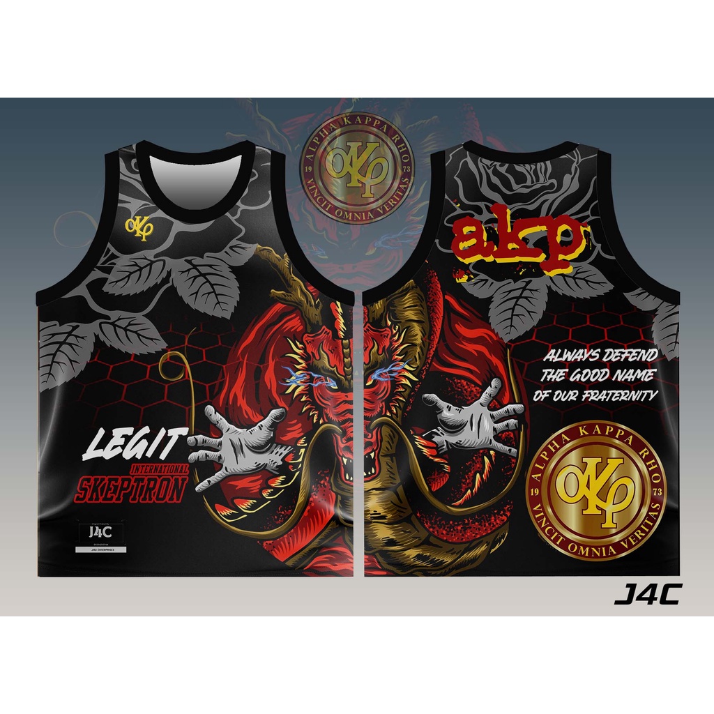 AKP Sando Jersey Shirt Frat Shirt 49 Anniversari Alpha Rho Kappa Jersey 