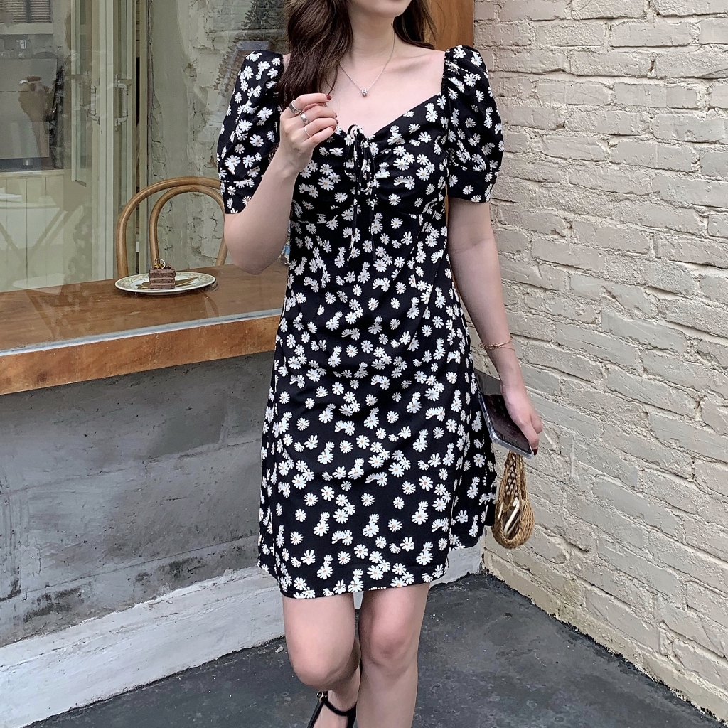 korean short floral dress - Best Prices and Online Promos - May 2022 |  Shopee Philippines