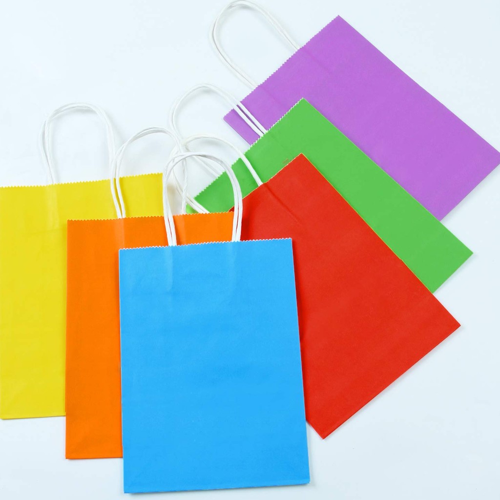 12pcs Plain Large Size Paper Bag | Shopee Philippines