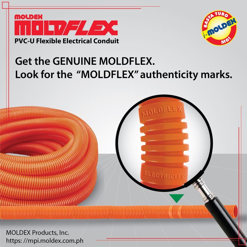 MOLDFLEX Safe Flexible Electrical Hose diy 25mm Shopee Philippines