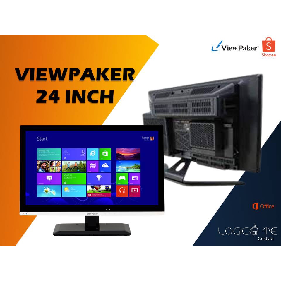ViewPaker 24 inch All in one PC E241emg Shopee Philippines