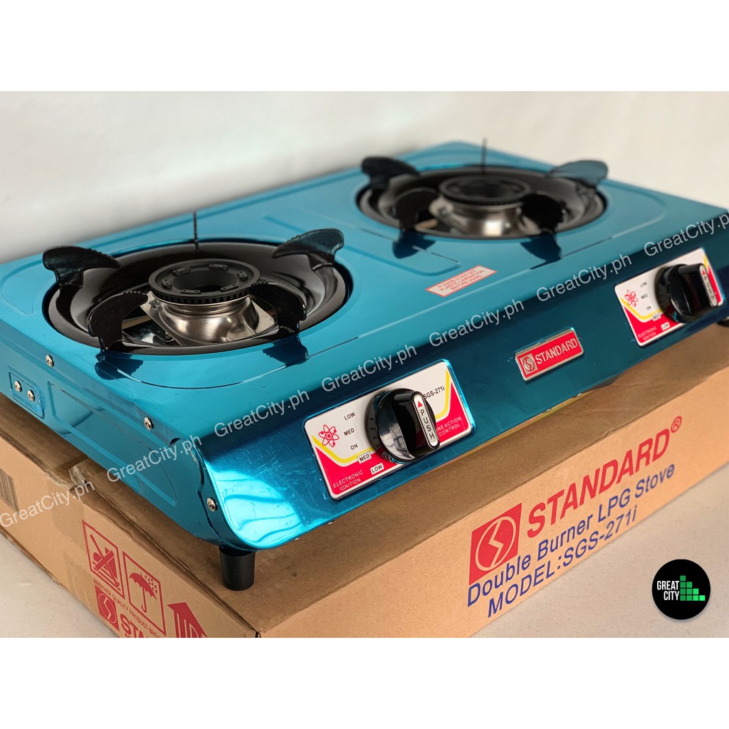 Standard LPG Double Burner Stove SGS 271i/202i Shopee Philippines