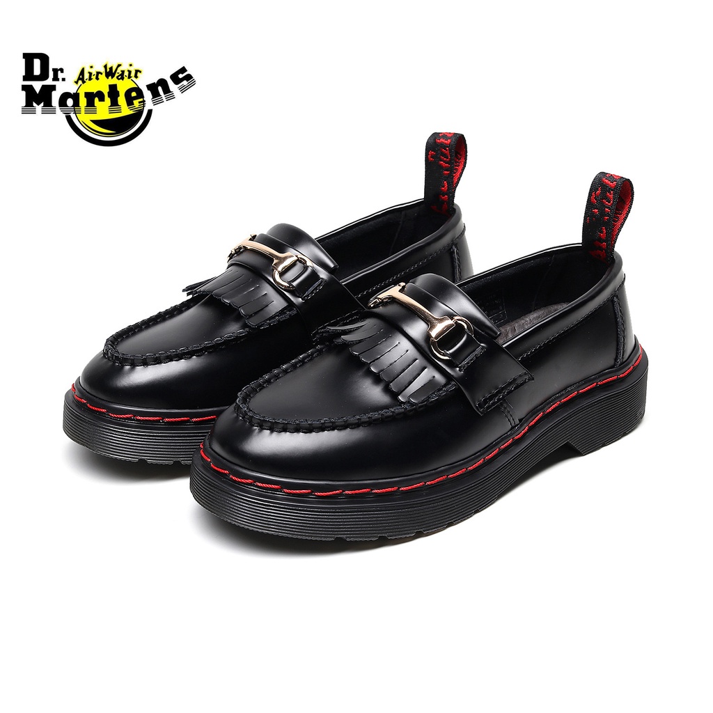 lilla mærke Tilbagebetale Original Dr.Martens ADRIAN Unisex Genuine Leather Slip On Tassel Loafers  Handmade Casual Boat Shoes Plus Size 35-46 | Shopee Philippines