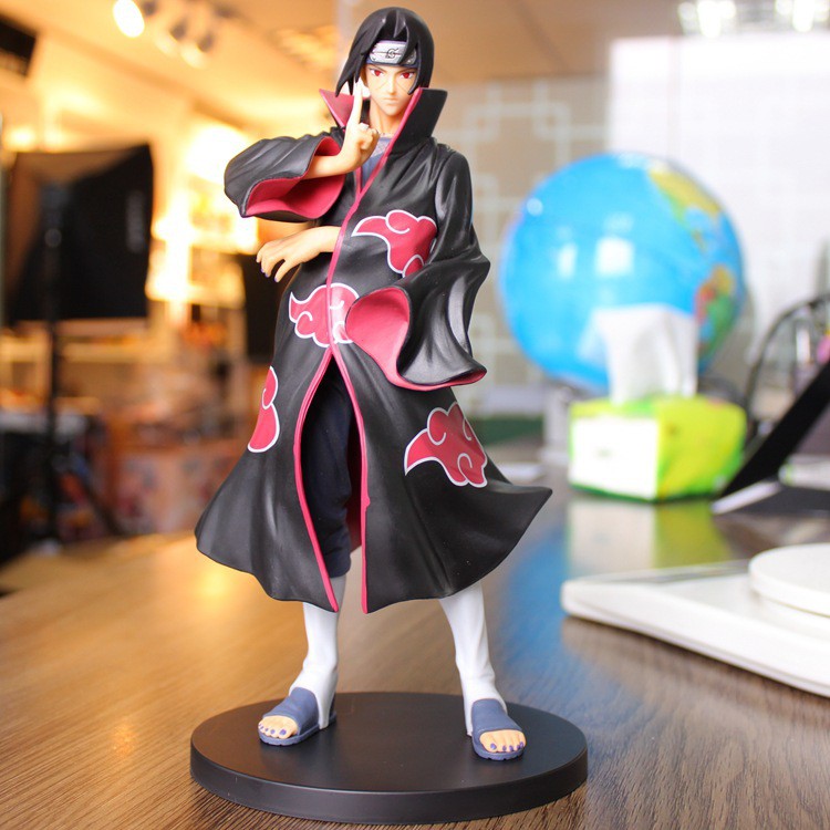 BURNING Anime Hero Naruto Uchiha Itachi Action Figure Toys Collectible Figures Room Decoration PVC Anime Action Figure Gift