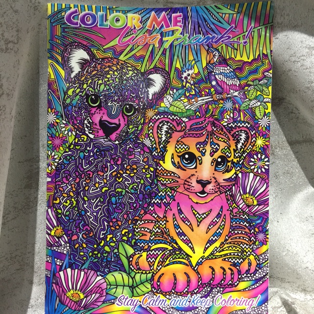 Download Lisa Frank Original Premium Adult Coloring Book Shopee Philippines