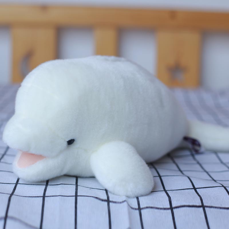 stuffed beluga whale