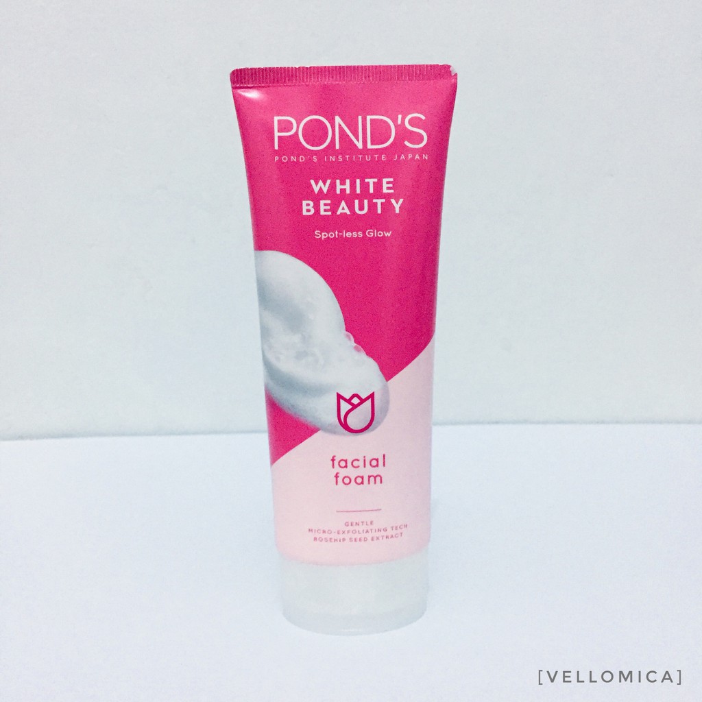 harga facial foam ponds white beauty