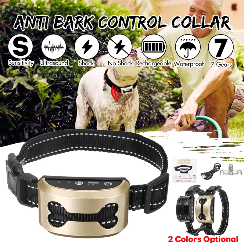 no bark dog collars