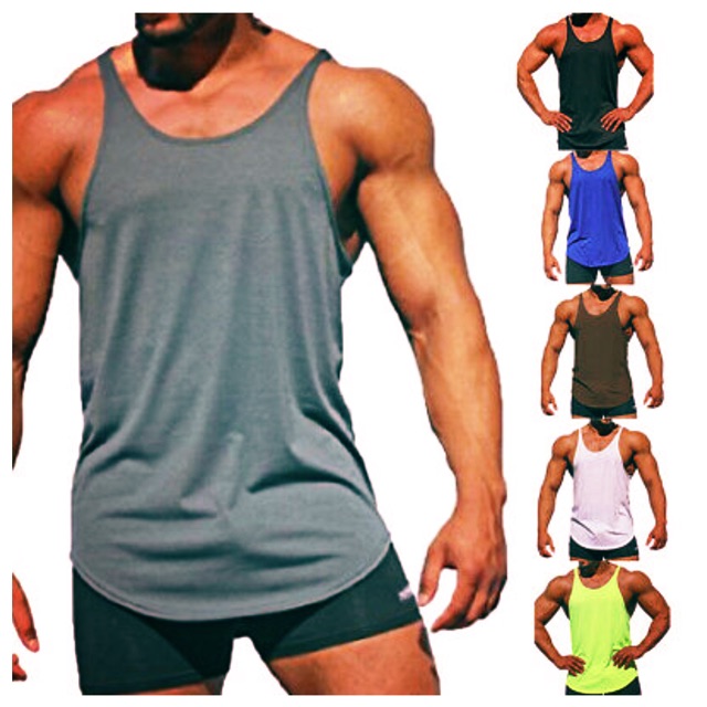 Tank tops sando fitness gear gym running basketball bike muscle tees ...