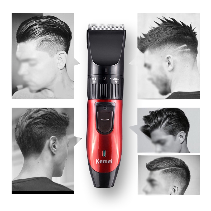 how to cut men's hair with electric trimmer