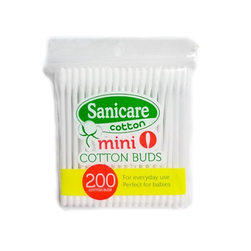 Mini Cotton Buds for Babies and Adult ( Sanicare¦Babyflo ) Shopee