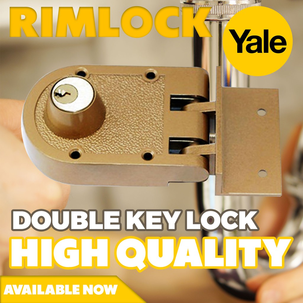 Rim Lock Double Type Complete set Affordable and Trusted lock of all