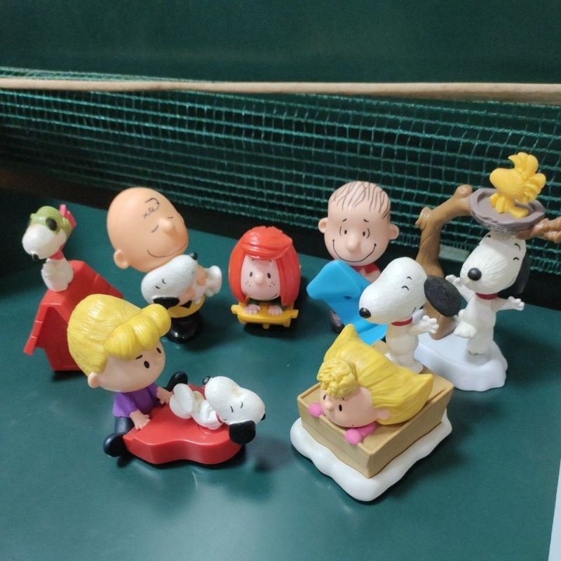 Snoopy Toys Mcdonalds Set 