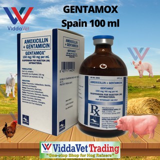 Viddapet Gentamox 100 mL Hipra Spain imported for animals pets livestock pig cattle sheep goat #4