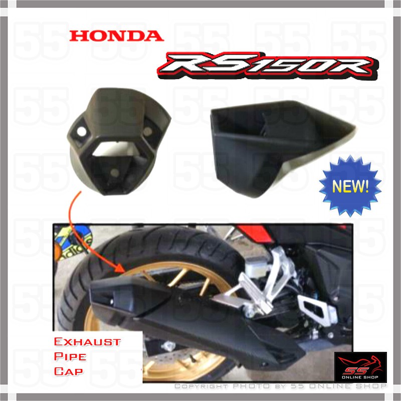 Honda RS150 Muffler Cover/Exhaust pipe cover(rs150 ekzos cover ekzos