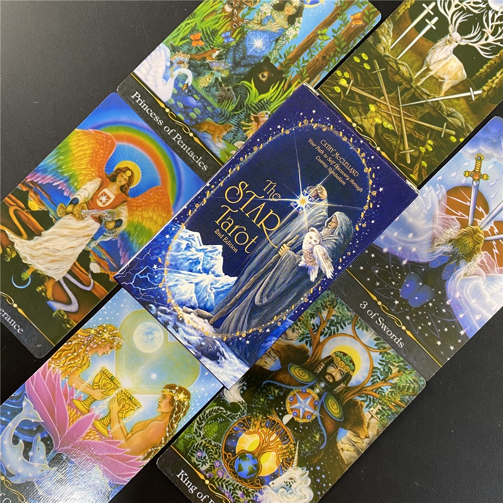 2nd Edition The Star Tarot Deck Leisure Party Table Game High Quality ...