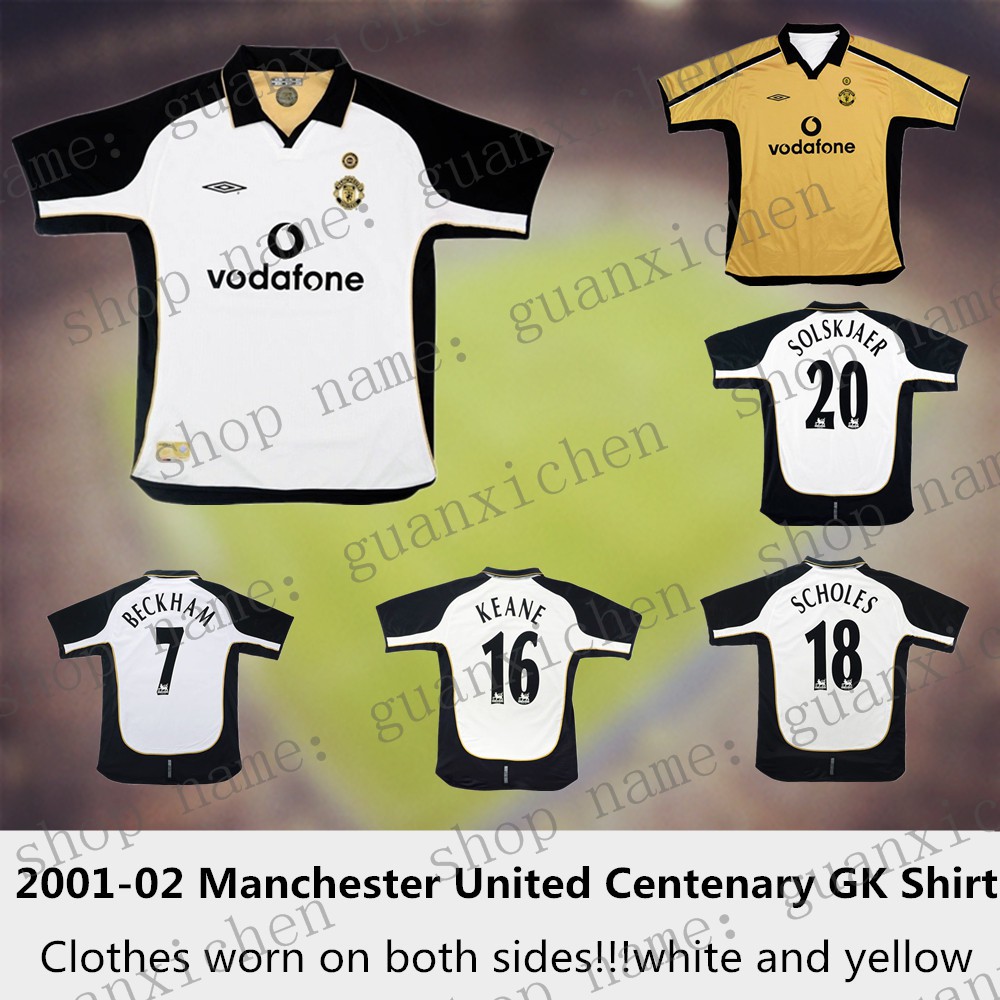 manchester united centenary jersey