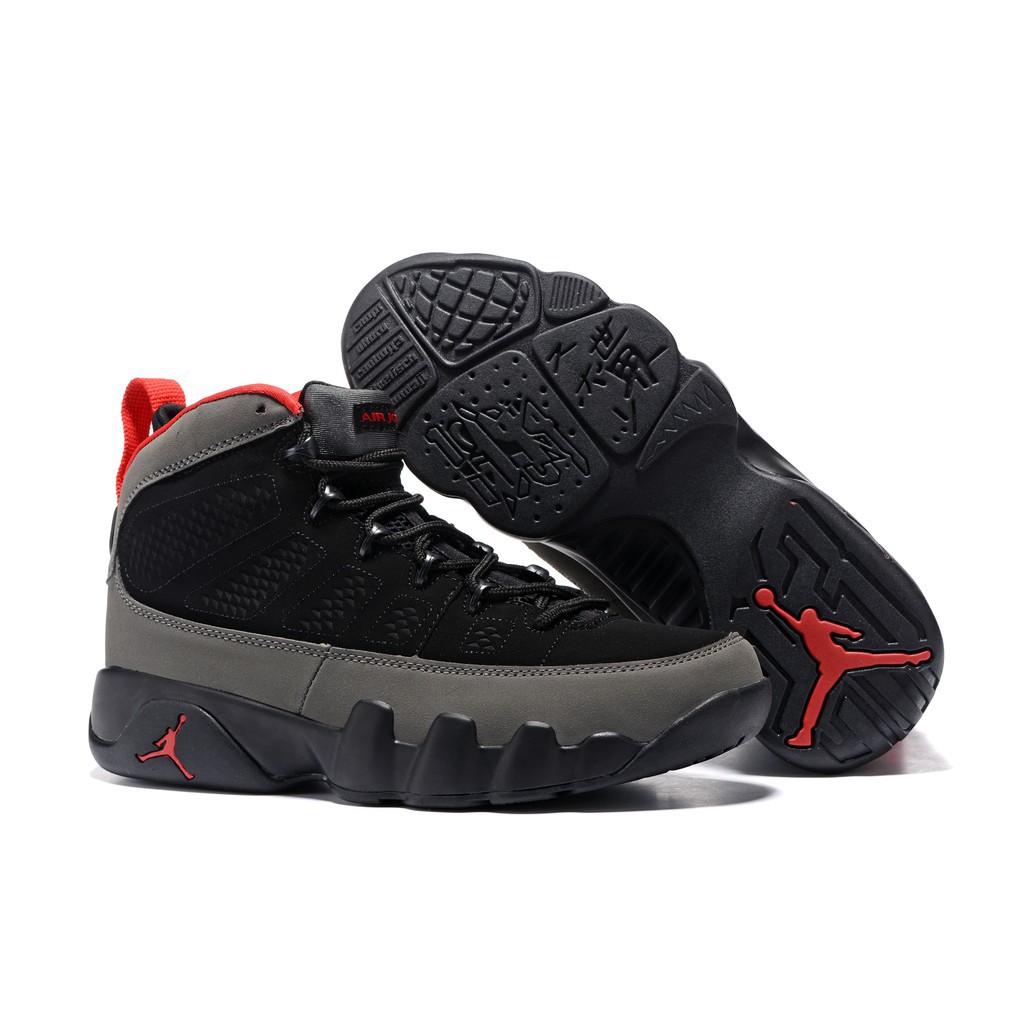 jordan 9 black red