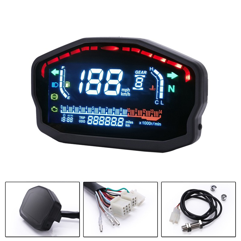 speedometer digital universal motor