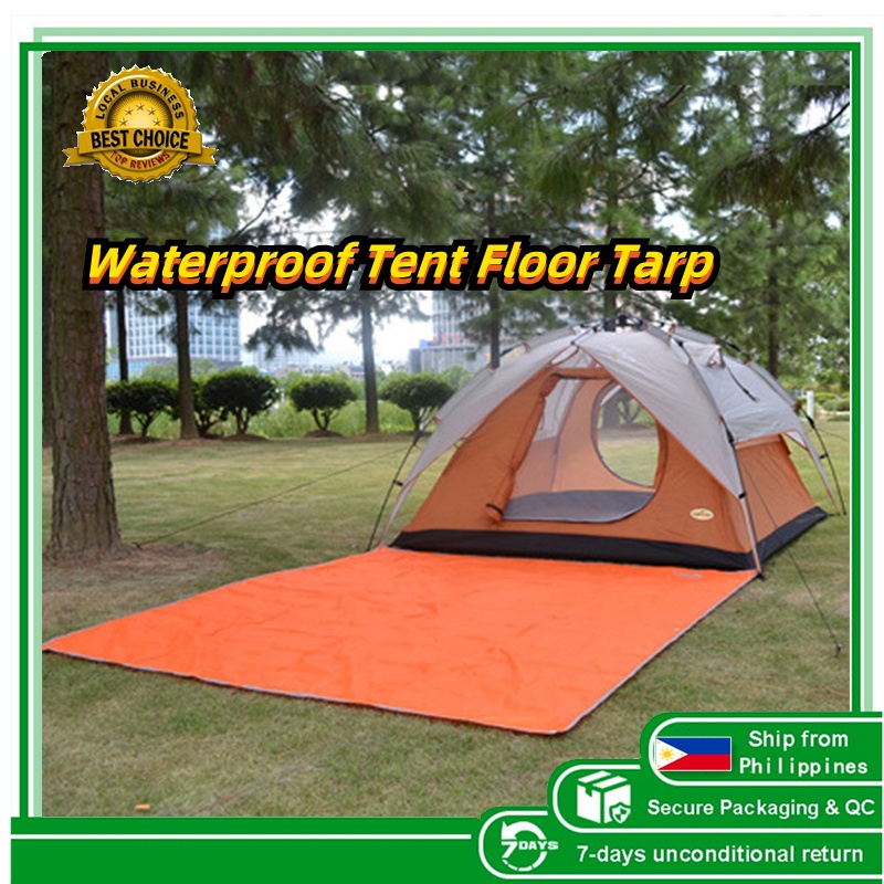 Waterproof Tent Floor Tarp Picnic Mat Ultra Light Pocket Tent Footprint