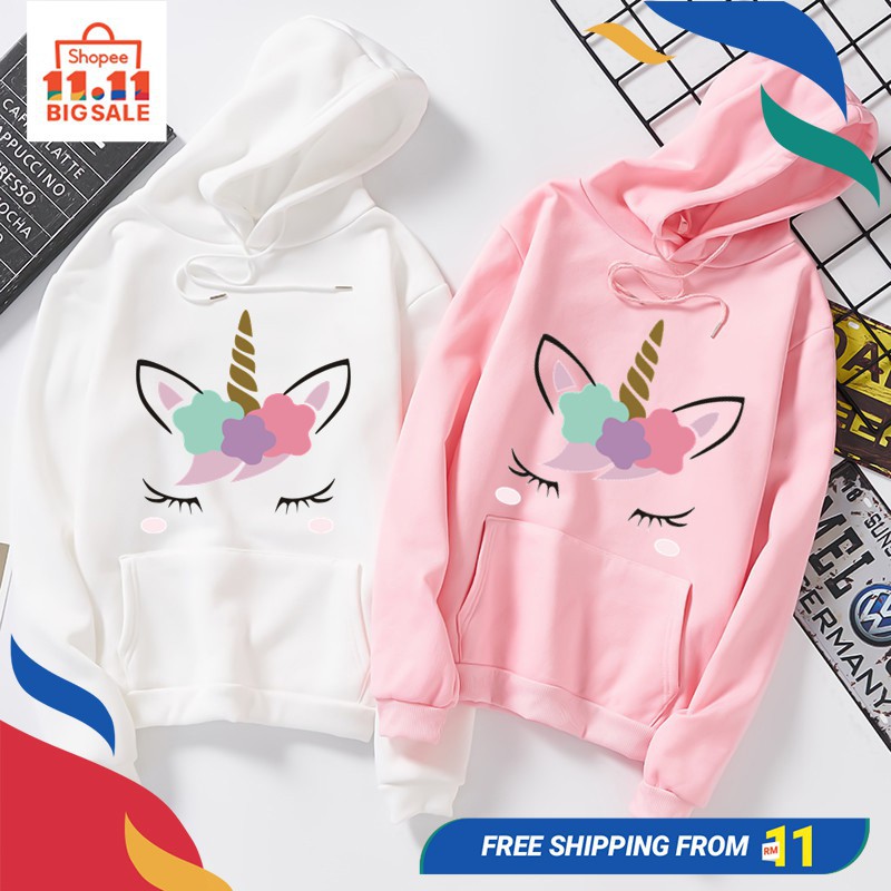 unicorn hoodie women's