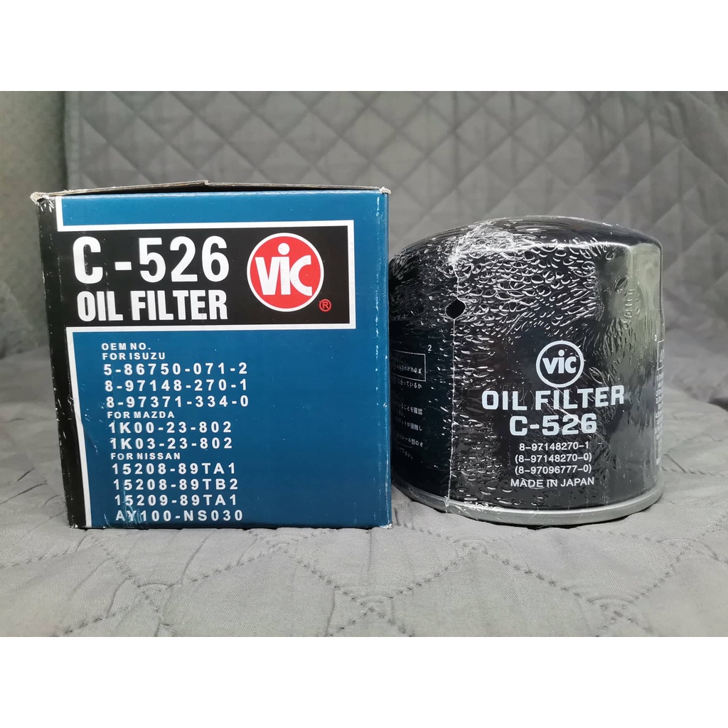 OIL FILTER C526 (VIC) Shopee Philippines