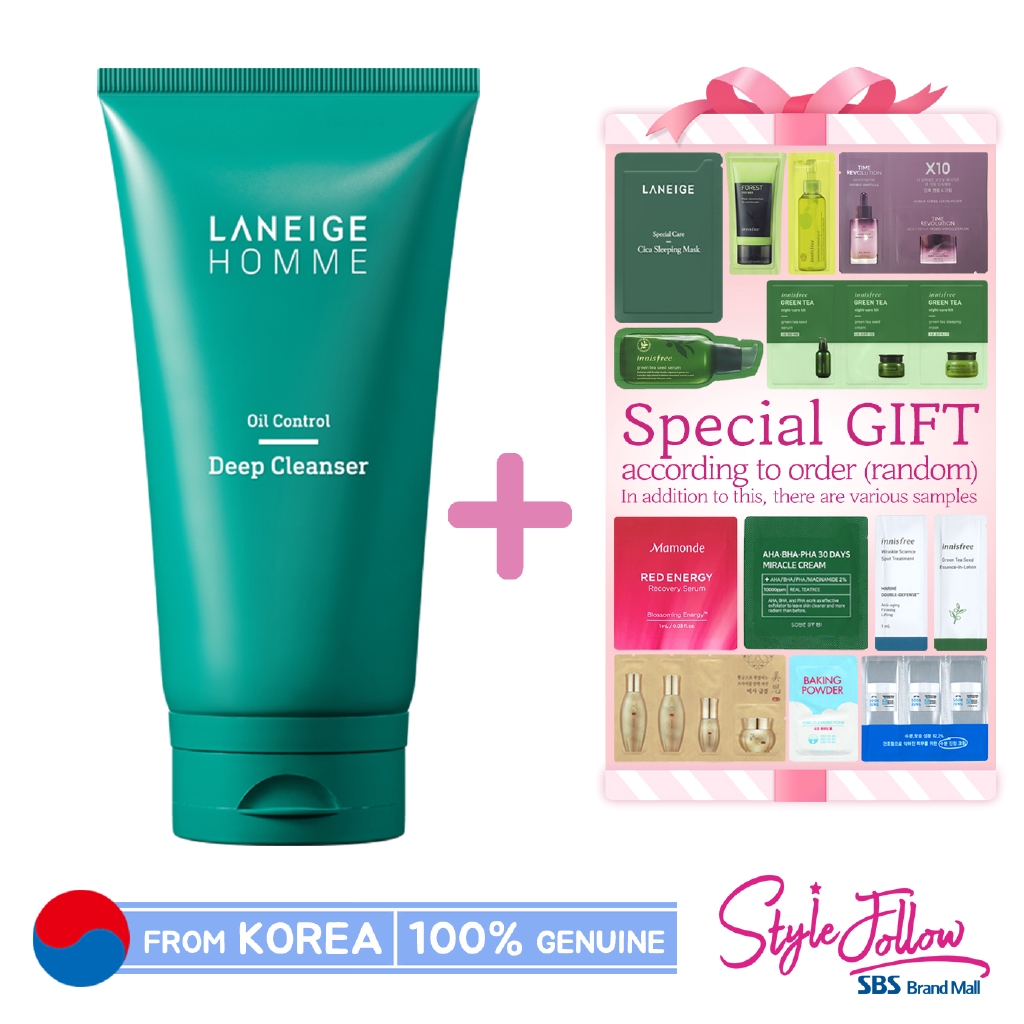 laneige oil control deep cleanser