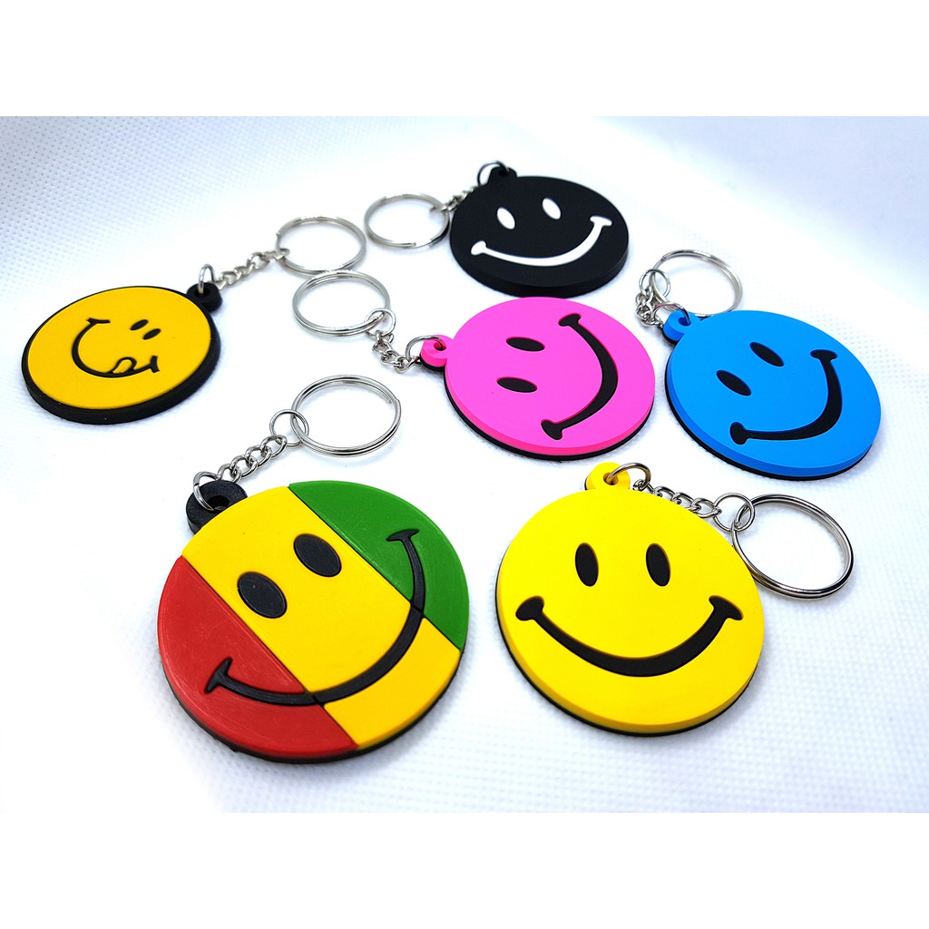 Smile Smiley Face Keychain | Shopee Philippines