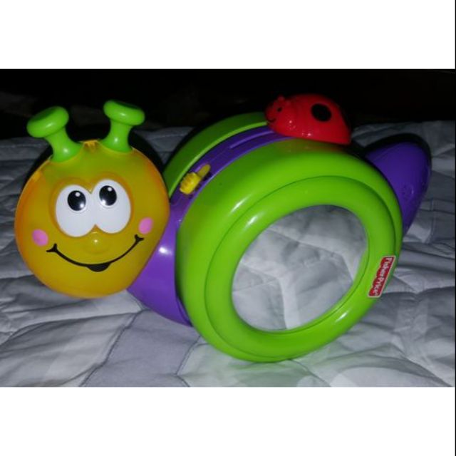 fisher price crawl along snail