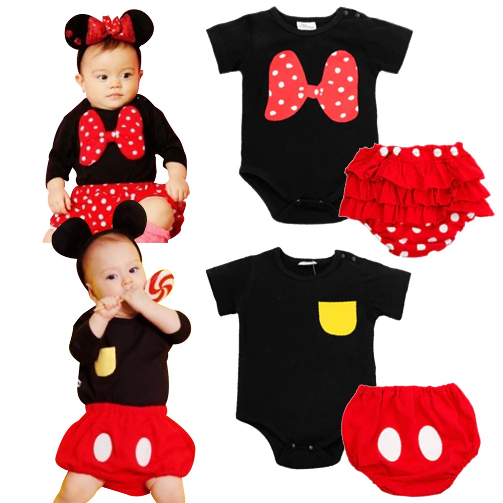minnie onesie baby