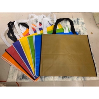Eco Bag Plain XL size 2 Color Shoulder Tote ecobag Large capacity Non-woven Shopping Storage bag