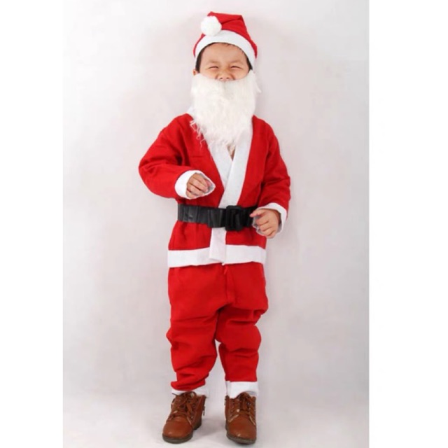 santa claus costume for boy