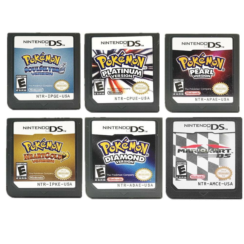 Nintendo Pokemon Series Diamond Heartgold Pearl Platinum Soulsilver Ds Game Cartridge Console Card E Shopee Philippines