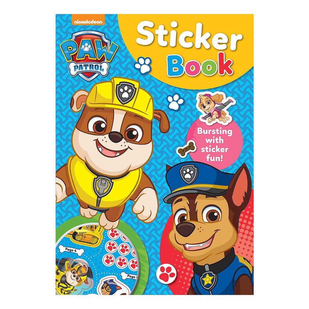 Featured image of Paw Patrol Sticker Book