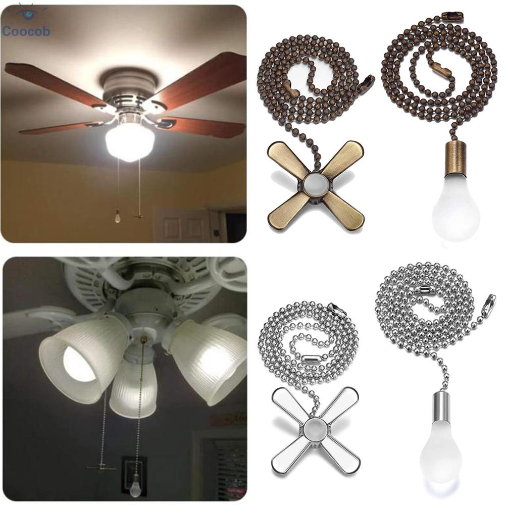 Replace Pull Chain Light Fixture Ceiling Fan Shelly Lighting