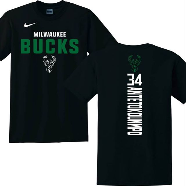 milwaukee bucks shirt