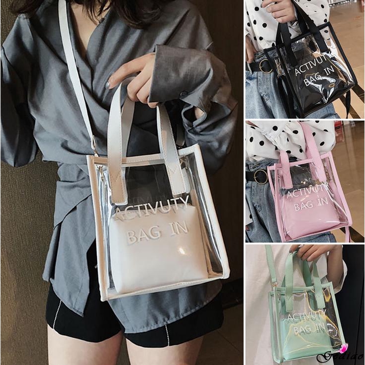 clear bag shopee