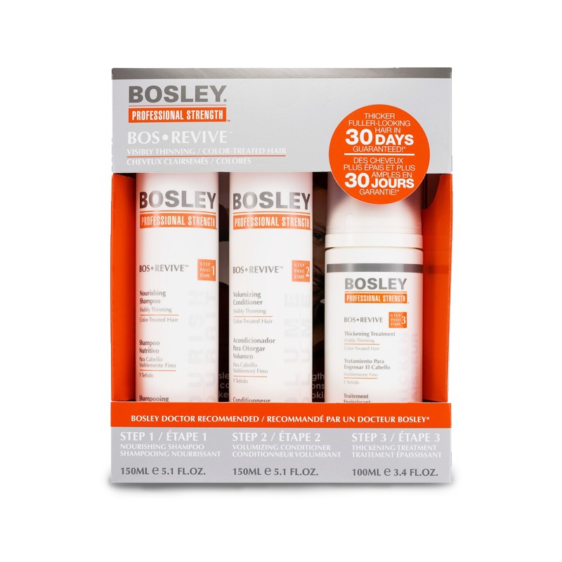 Bosley Professional Strength For Thinning Hair Color Treated Hair Shopee Philippines