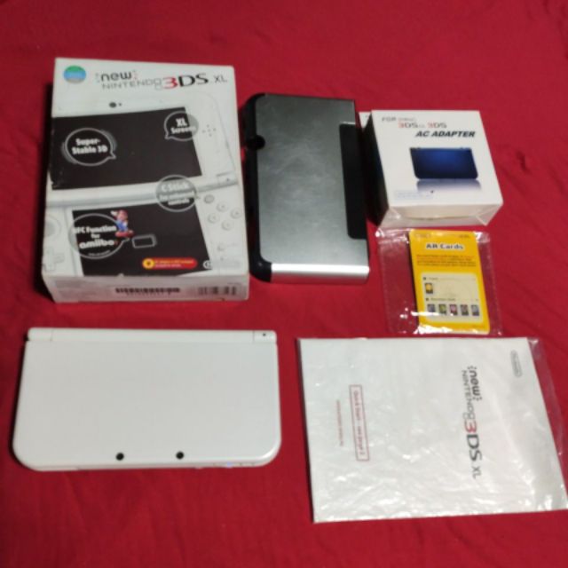 New 3ds Xl White Free Games Installed Shopee Philippines