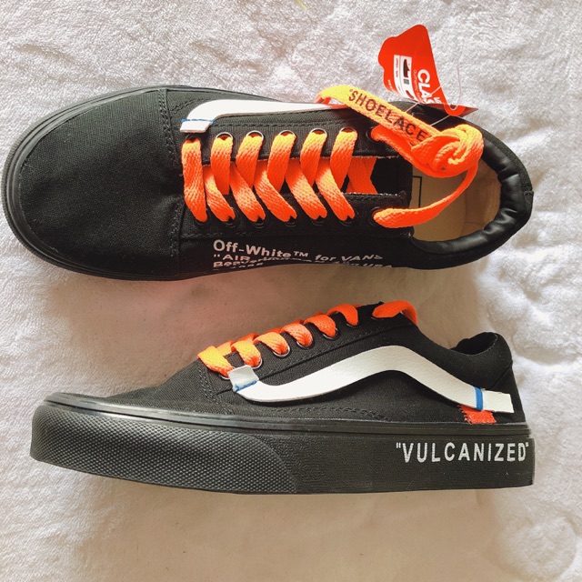 vulcanized vans off white