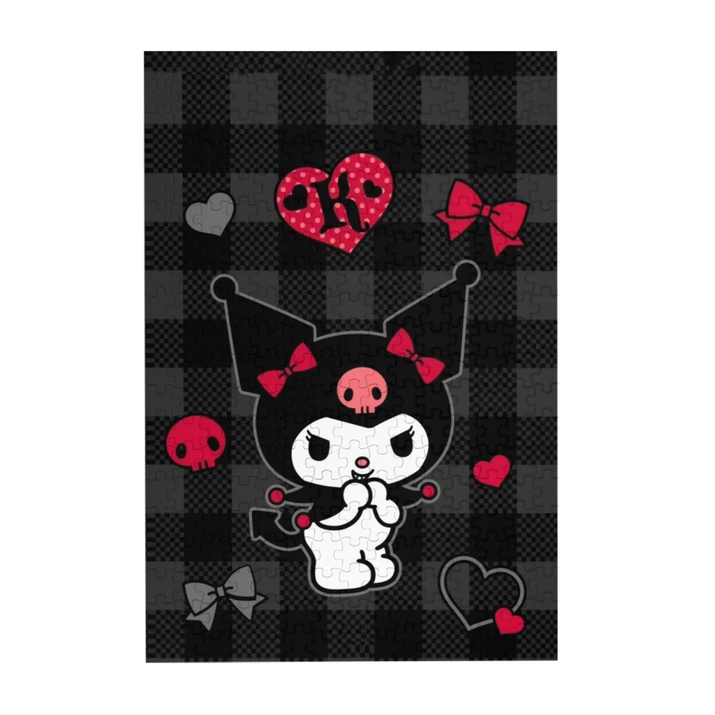 Sanrio Kuromi Custom 300 Piece Jigsaw Puzzle Jigsaw Puzzles for ...