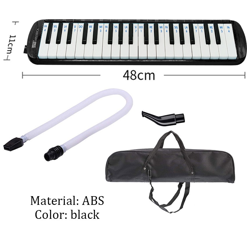 37 Keys Melodica Piano Teaching Musicfundamentals Mouth Organ Melodica