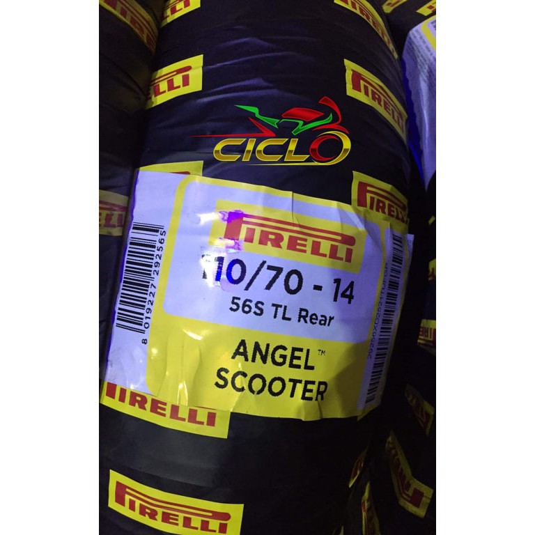 Coppia Gomme Pirelli Angel Scooter 100/80 16 120/80 16 PEUGEOT LXR 200 i 2009 14 